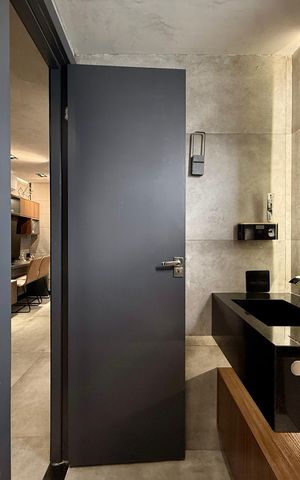Studio para alugar com 25m², 1 quarto e sem vaga Studio para alugar com 25m², 1 quarto e sem vagaBanheiro