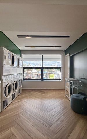 Studio para alugar com 25m², 1 quarto e sem vaga Studio para alugar com 25m², 1 quarto e sem vagaLavanderia