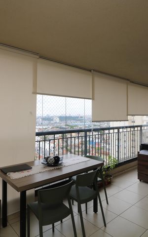 Apartamento à venda com 120m², 3 quartos e 2 vagasVaranda gourmet
