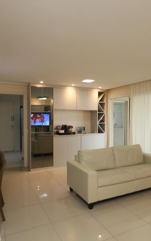 Apartamento à venda com 120m², 3 quartos e 2 vagasSala