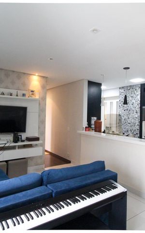 Apartamento à venda com 83m², 3 quartos e 2 vagas Apartamento à venda com 83m², 3 quartos e 2 vagasSala