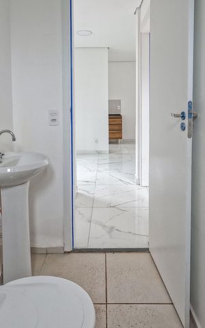 Apartamento para alugar com 41m², 2 quartos e 1 vaga Apartamento para alugar com 41m², 2 quartos e 1 vagaBanheiro