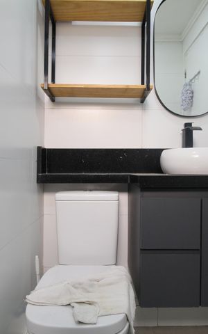 Apartamento para alugar com 56m², 2 quartos e 1 vagaBanheiro 