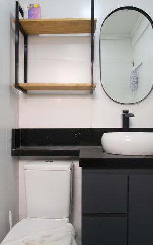 Apartamento para alugar com 56m², 2 quartos e 1 vagaBanheiro 