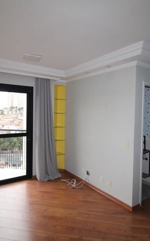 Apartamento para alugar com 57m², 2 quartos e 2 vagasSala