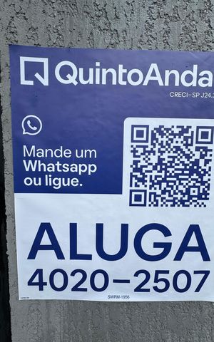 Studio para alugar com 32m², 1 quarto e sem vagaFachada com PLACA GRANDE