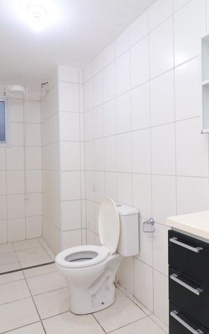 Apartamento para alugar com 51m², 2 quartos e sem vagaBanheiro