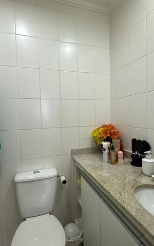 Apartamento para alugar com 60m², 2 quartos e 1 vaga Apartamento para alugar com 60m², 2 quartos e 1 vagaBanheiro da Suíte