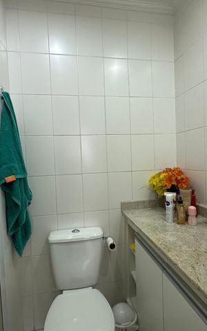Apartamento para alugar com 60m², 2 quartos e 1 vaga Apartamento para alugar com 60m², 2 quartos e 1 vagaBanheiro da Suíte