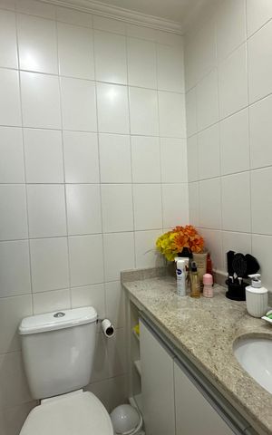 Apartamento para alugar com 60m², 2 quartos e 1 vaga Apartamento para alugar com 60m², 2 quartos e 1 vagaBanheiro da Suíte