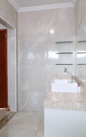 Casa para alugar com 130m², 3 quartos e 4 vagasBanheiro do Quarto 2
