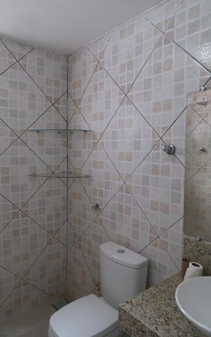 Casa para alugar com 130m², 3 quartos e 4 vagasBanheiro do Quarto 3