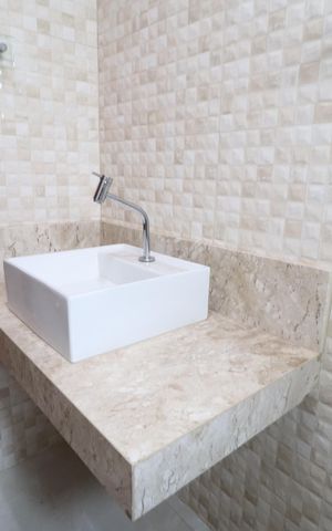 Casa para alugar com 130m², 3 quartos e 4 vagasBanheiro Social