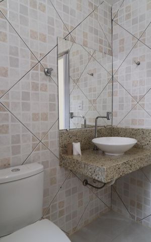 Casa para alugar com 130m², 3 quartos e 4 vagasBanheiro do Quarto 3