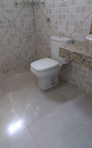 Casa para alugar com 130m², 3 quartos e 4 vagasBanheiro do Quarto 3