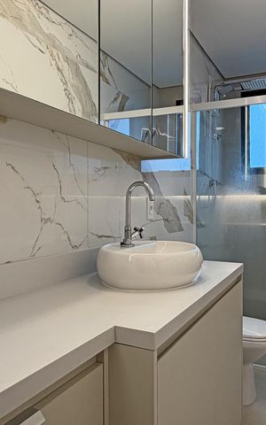 Apartamento para alugar com 89m², 3 quartos e 1 vagaBanheiro Social