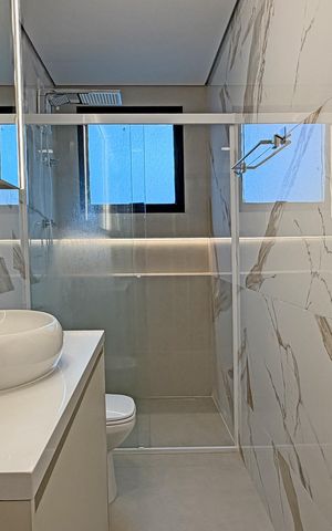 Apartamento para alugar com 89m², 3 quartos e 1 vagaBanheiro Social