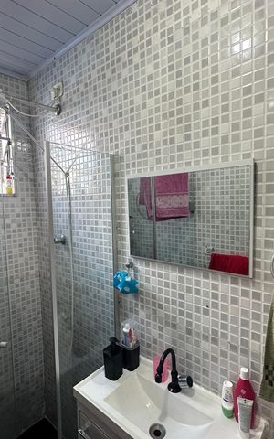 Casa para alugar com 120m², 2 quartos e 1 vaga Casa para alugar com 120m², 2 quartos e 1 vagaBanheiro da Suíte