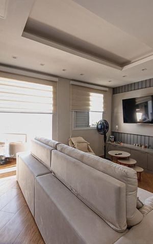 Apartamento à venda com 65m², 2 quartos e 1 vaga Apartamento à venda com 65m², 2 quartos e 1 vagaSala