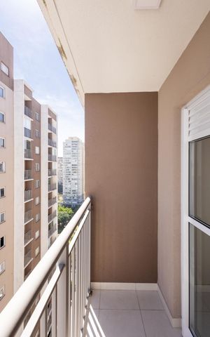 Apartamento à venda com 28m², 1 quarto e 1 vaga Apartamento à venda com 28m², 1 quarto e 1 vagaVaranda
