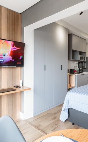 Studio para alugar com 27m², 1 quarto e sem vagaStudio