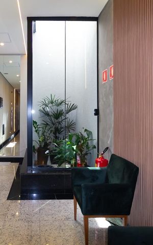 Apartamento para alugar com 31m², 1 quarto e sem vaga Apartamento para alugar com 31m², 1 quarto e sem vagaHall social