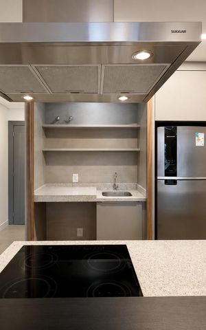 Apartamento para alugar com 34m², 1 quarto e sem vaga Apartamento para alugar com 34m², 1 quarto e sem vagaCozinha