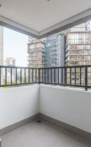 Studio à venda com 25m², 1 quarto e sem vagaVaranda