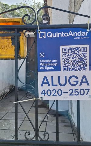 Casa para alugar com 100m², 2 quartos e sem vaga Casa para alugar com 100m², 2 quartos e sem vagaPlaca
