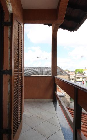 Casa à venda com 88m², 3 quartos e 1 vagaVaranda do quarto 3