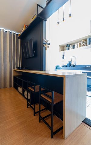 Apartamento à venda com 43m², 2 quartos e 1 vagaSala/Cozinha/Área de Serviço 