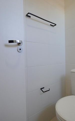 Casa para alugar com 130m², 3 quartos e 2 vagasBanheiro da Suíte 2