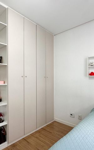 Apartamento à venda com 74m², 3 quartos e 2 vagas Apartamento à venda com 74m², 3 quartos e 2 vagasQuarto 1