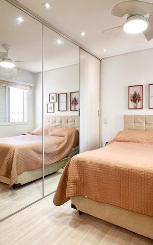Apartamento à venda com 74m², 3 quartos e 2 vagas Apartamento à venda com 74m², 3 quartos e 2 vagasSuite