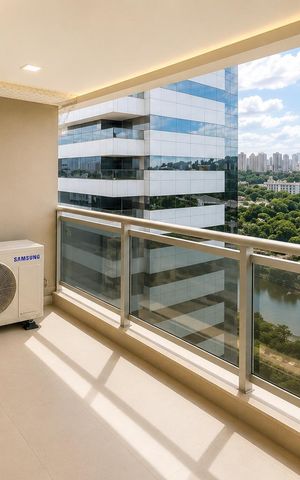 Studio para alugar com 49m², 1 quarto e 1 vaga Studio para alugar com 49m², 1 quarto e 1 vagaVaranda