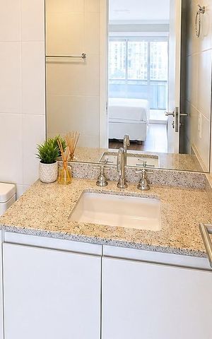 Studio para alugar com 49m², 1 quarto e 1 vaga Studio para alugar com 49m², 1 quarto e 1 vagaBanheiro