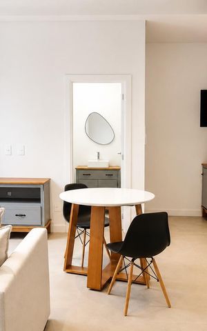 Studio para alugar com 37m², 1 quarto e sem vagaSala/Quarto
