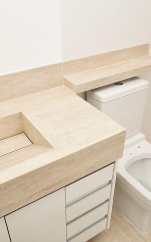 Apartamento à venda com 87m², 3 quartos e 2 vagas Apartamento à venda com 87m², 3 quartos e 2 vagasBanheiro da Suíte