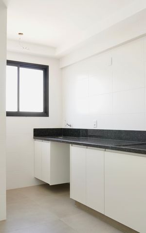 Apartamento à venda com 87m², 3 quartos e 2 vagas Apartamento à venda com 87m², 3 quartos e 2 vagasCozinha e Área de Serviço