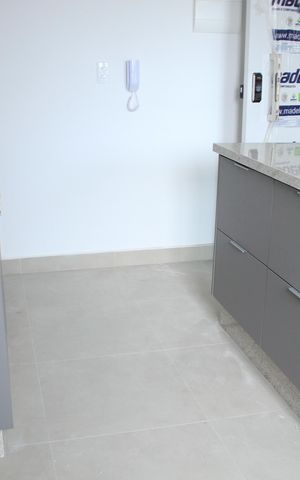 Apartamento à venda com 59m², 2 quartos e 1 vagaCozinha vista da Área de Serviço