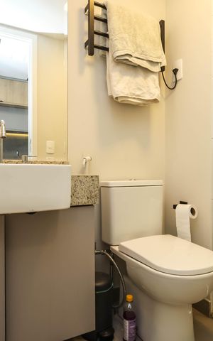 Studio à venda com 36m², 1 quarto e sem vagaBanheiro