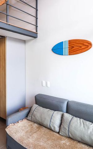 Studio à venda com 36m², 1 quarto e sem vagaSala/Cozinha