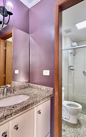 Apartamento para alugar com 90m², 3 quartos e 2 vagasBanheiro