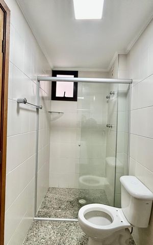 Apartamento para alugar com 90m², 3 quartos e 2 vagasBanheiro do Quarto 3