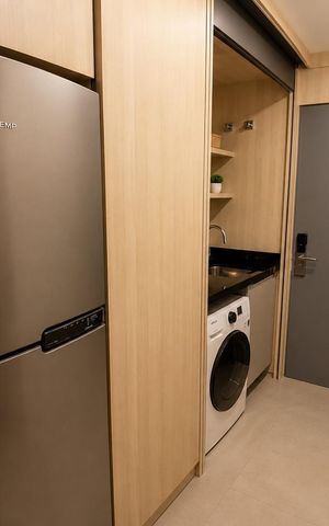 Studio para alugar com 33m², 1 quarto e sem vaga Studio para alugar com 33m², 1 quarto e sem vagaÁrea de serviço