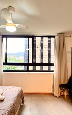 Studio à venda com 33m², 1 quarto e sem vaga