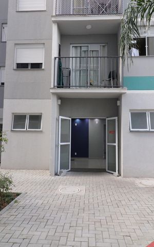 Apartamento à venda com 37m², 2 quartos e sem vagaFachada do bloco