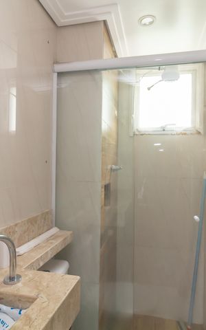 Apartamento para alugar com 40m², 2 quartos e 1 vaga Apartamento para alugar com 40m², 2 quartos e 1 vagaBanheiro