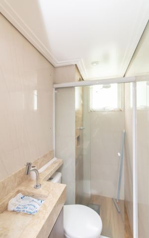 Apartamento para alugar com 40m², 2 quartos e 1 vaga Apartamento para alugar com 40m², 2 quartos e 1 vagaBanheiro