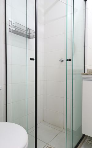 Apartamento à venda com 28m², 1 quarto e sem vagaBanheiro 